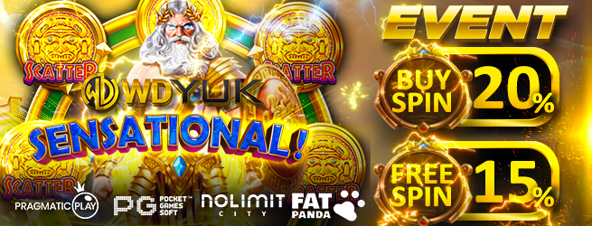 Banner Event Buy Spin & Free Spin